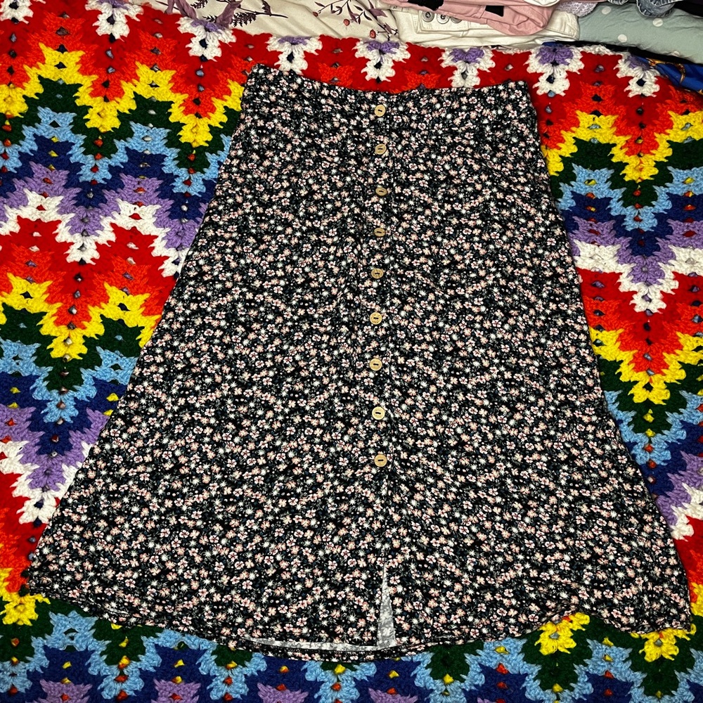 Floral Long Skrit